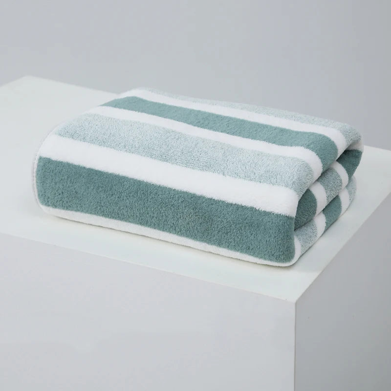 Thickened Absorbent Bath Towel - Soft Face Towel for Home Use