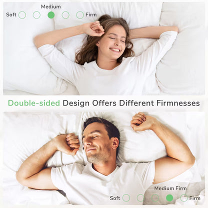 12-In Medium Twin Extra Long Memory Foam Mattress in a Box