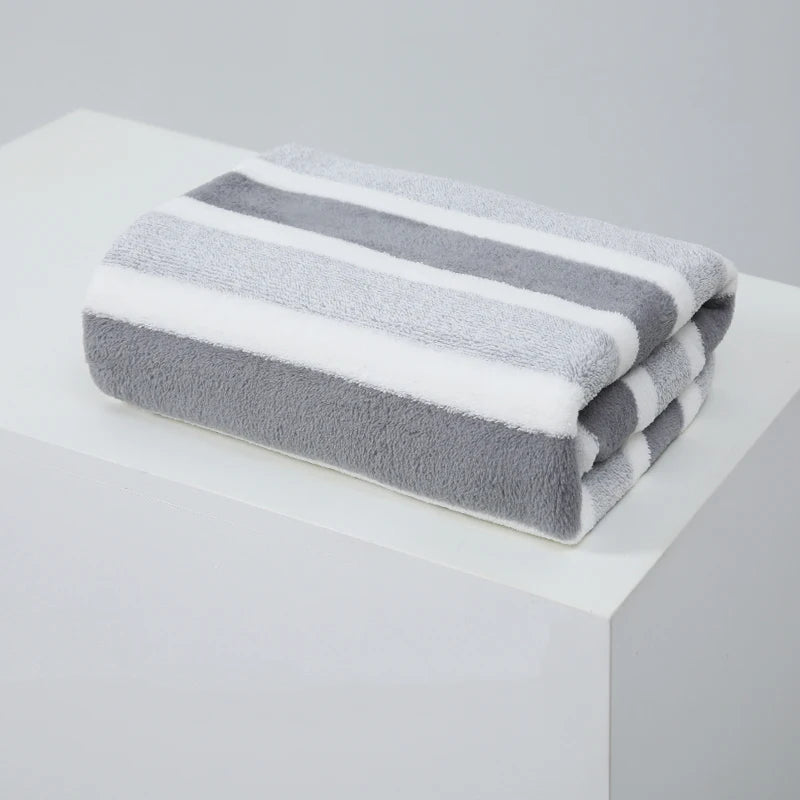 Thickened Absorbent Bath Towel - Soft Face Towel for Home Use