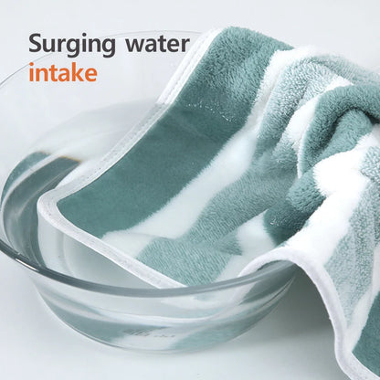 Thickened Absorbent Bath Towel - Soft Face Towel for Home Use