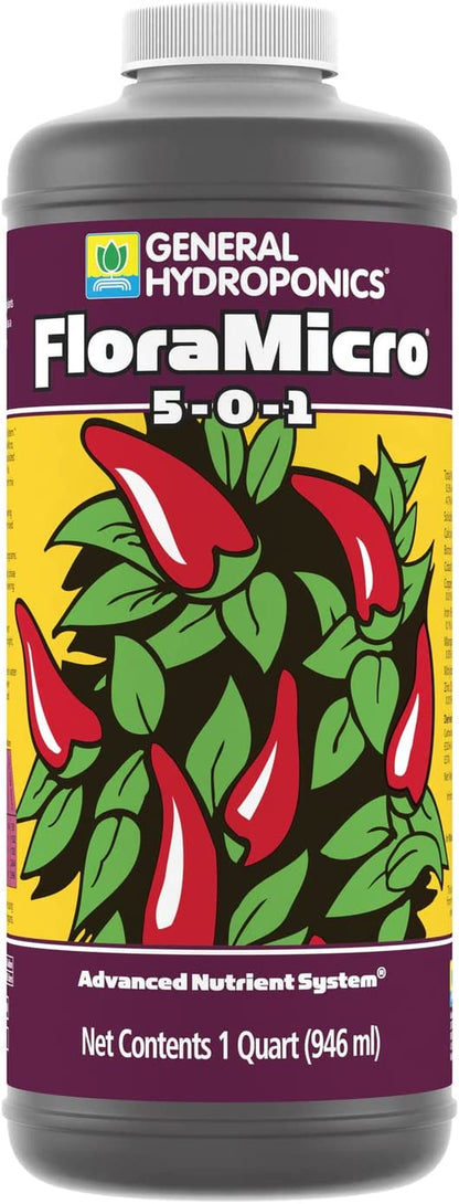 Floramicro Nutrient Solution, 1 Quart