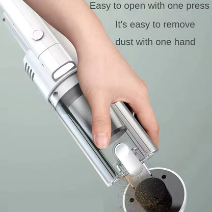 Professional Wireless Handheld Vacuum Cleaner with 19000Pa Suction Power and Metal Strainer for Home and Car Use